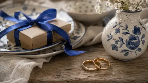 Noces de faïence - idées cadeaux et décoration pour 9 ans