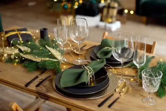 Pliage serviette avec rond - L'astuce simple pour une table chic