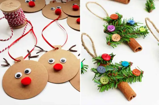 Décoration de Noël à faire soi-même - idées faciles et petit budget